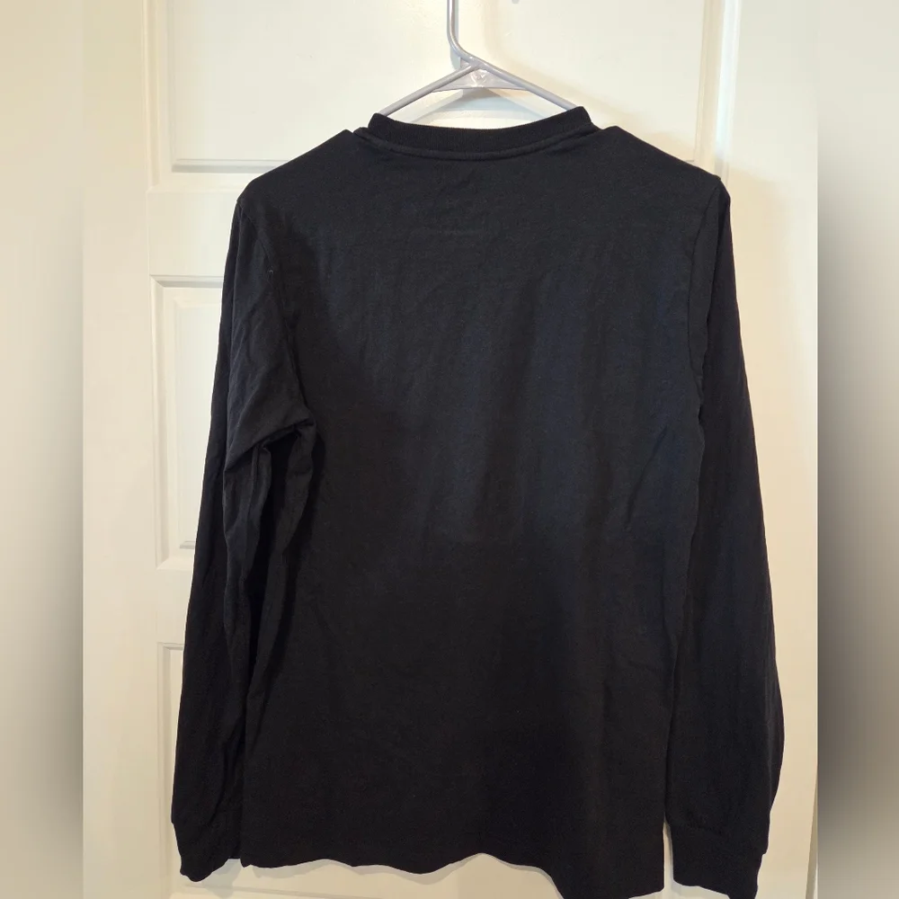 adidas Schmoo Foil Art Black Long Sleeve T-Shirt SIZE SMALL